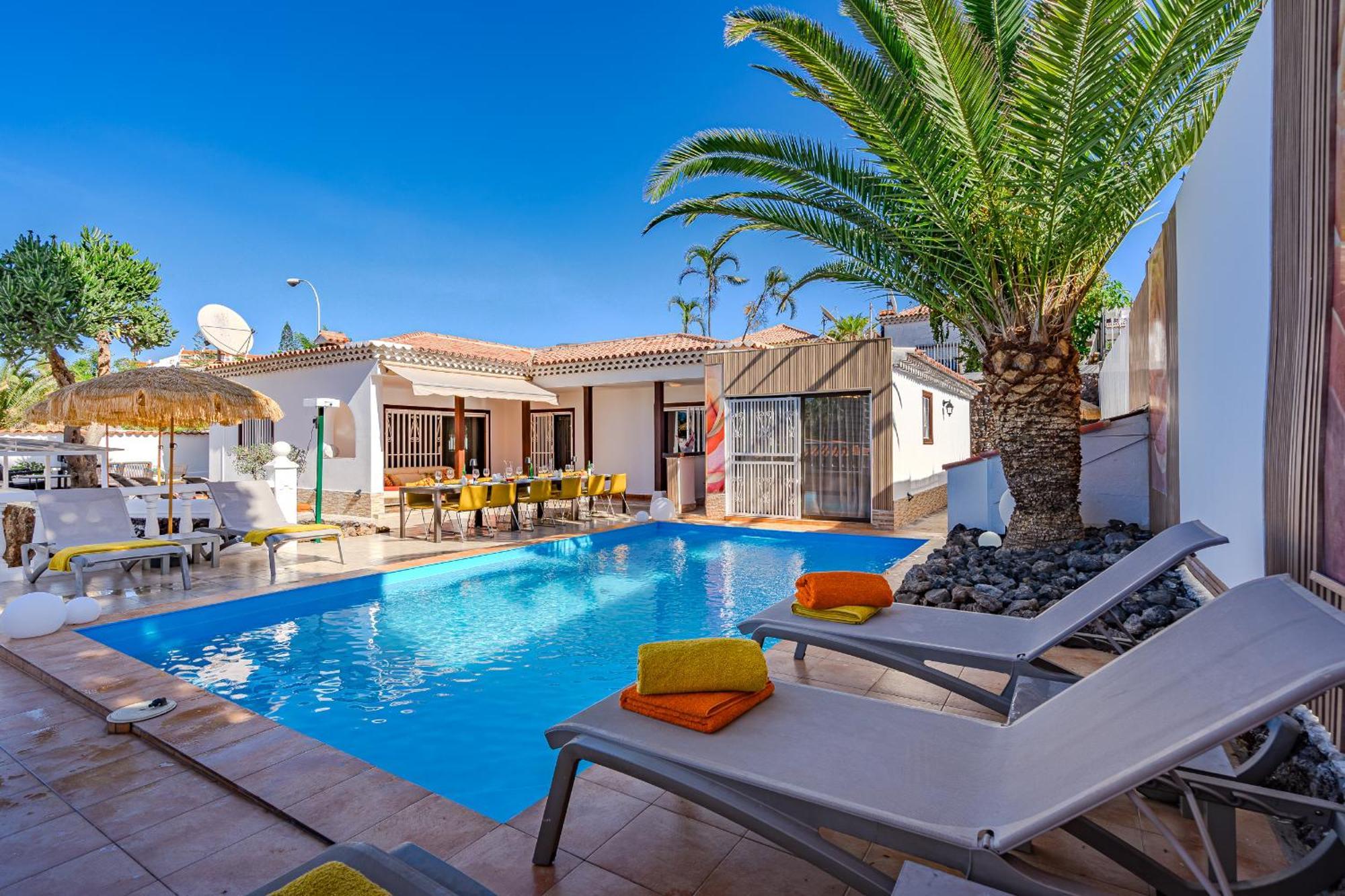 Villa 4Bed Private Pool En Los Cristianos Los Cristianos  Exterior photo
