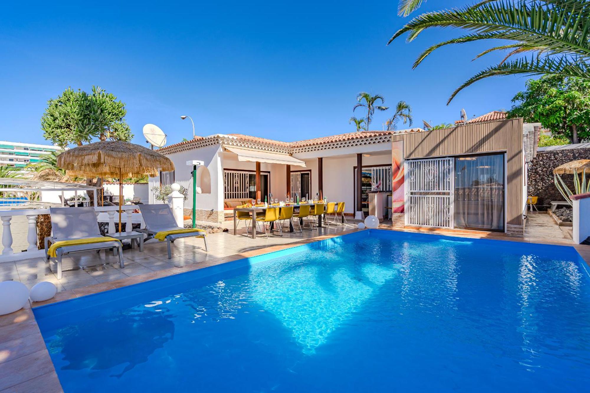 Villa 4Bed Private Pool En Los Cristianos Los Cristianos  Exterior photo